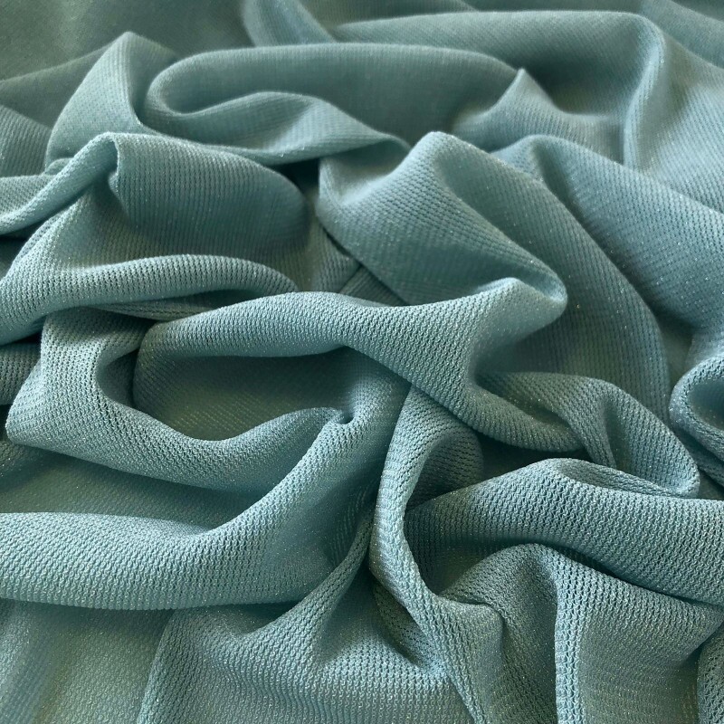 Tule Shine Azul Cimento 